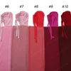 Носить непосредственно мусульманские женщины одна куска удобна с веревкой Внутренний хиджаб шифон шаль малайзия молитва тюрбан шарф эластичные шляпы