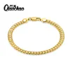 Link, Chain Classic Figaro Bracelet Fashion Wholesale Jewelry Gold-colour 5 MM Link Bracelets Bangles Men S242