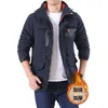 Outdoor Assault Anzug Winter Plüsch Dicke Herren Mantel Winddicht Wasserdicht Bergsteigen Anzug Herren Große Multi Pocket Jacke 211206