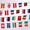 Украшение партии мини -гирлянды флаги мирового баннера Бандеры Mundo Poster String Flag Decor #H