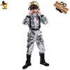 Enfants garçon astronaute Costumes Cosplay vacances garçon extraterrestre Spaceman vêtements pour enfants Halloween fête Q0910