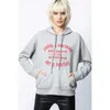 Letra de Rowling Bordado Retro Sueter Outono Inverno O Neck de Manga Longa Algodão Pulôver Causal Causal Hoodies Tops 210728