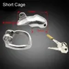 Stainless steel Male Belt Cock cage Penis Lock device ring sex toys for men CB60002294442