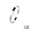 Fashion Forever Love Couple Wedding Bangle Charm Titanium Steel Plating Platinum Screw Bangles Stylish Engagement Sister personali1011553