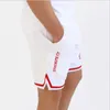 Brand Shorts Mens Bodybuilding Fast Dry Boardshorts Joggers Knee Length Sweatpants Summer Male Fitness Workout Beach Short 210714