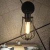 Lampa täcker nyanser tråd bur vägg sconces ljus metall nyans vintage för hem sovrum säng han