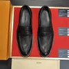 Top Marcas de Luxo Mens Vestido Sapatos Genuíno de Couro Pontilhado Toe Homens Partido Vintage Derby Derby Oxford Sapatos Para Homens 38-45