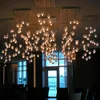 Moderne Opknoping Lamp Clear Glas Bubble Hanglamp Nordic Led Ball Crystal Kroonluchters voor Trap Lobby Warm / Wit Lampen