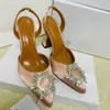 Buty buty begum sun crystal klamra kieliszek wina procowy