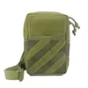 Utomhus sport vandring sling pack camouflage taktisk axel liten väska no11-226