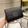 Дизайнер- Женщины Mini Crossbody Сумка Урожай Бронзовая Пряжка Сумки Messenger Подлинные Кожаные буквы Нить Cluth Сумка