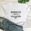 Mamacita heeft Margarita Funny T-shirt Dames T-shirt Zomer Korte Mouw Tshirt Tops Harajuku Katoenen Tee Femme 210720