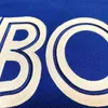 Nikivip toptan #9 kolej basketbol forması mavi beyaz dikilmiş tişört yelek dikiş herhangi bir isim özel sayı 2xs-4xl en kaliteli