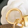 Reverse Key Chain and Bag Charm Two Sides Different Patterns Women Men Fashion Accessories Charms222I