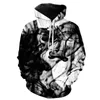 Fashion Men's 3D Print Hoodeds Sweatshirt Creative Pattern Holiday Hoodie Fall Spring Casual Hooded Pullover Sportswear Clothing H1206