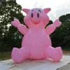 XYINFLATABLE Activity Giant Inflatible Pink Pig z bezpłatnym drukiem logo do reklamy