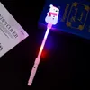 Christal Glow Stick Snowman Glitter Sticks | Viejo hombre cabeza mágica fairy juguete juguete actividad suministros niño regalo