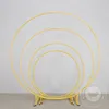 Party Decoration Gold White Wedding Balloon Circle Birthday Arch Support Kit Bow Balloons Stand Decor 1-2.5m Baloon