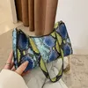 Ladies Spring 2021 European and American Popular Trend Serpent Evening Bags Color Hands To Make Small Bags