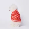 Vêtements de luxe pour chiens de compagnie Automne / Hiver Mode Chiens Apparesl Veste Lettre Imprimé Chaud Chat Hoodies Manteaux Vêtements Rouges Outwear Vêtements Bulldog en solde