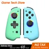 Kontrolery do gier Joysticki Joy-Con Switch Wsparcie kontrolera Turbo, Regulowane wibracje i światło LED Z uchwytem Stojak JoyPad dla