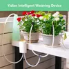 Intelligent Garden Automatisk vattenpumpskontroll inomhusväxter Dropp bevattningsanordning Vattenpump Timersystem Solenergi 21301E