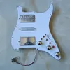 Upgrade Loaded HSH Pickguard Pickups Set Chrome Gibson Alnico 5 LP Pickups Guitar 4 Single Cut Way Switch 20 Tones Guitar Parts