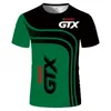 Homens Camisetas 2021 Verão T-shirt de Verão Impressão Casual Esportes Grande Moda O-pescoço De Manga Curta Punk Racing Terno XXS-6XL