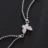 XXIXX 925 Sterling Silver Dainty Butterfly Bransoletka Dla Kobiet Mikro-Zestaw Cyrkon Biżuteria Lekkie Luksusowe Netto Czerwone Akcesoria X-52