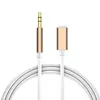 Kable audio 3.5mm Jack Audio Extensjonat Kabel Aux Cords Speaker Samochód Złącze Złącze