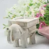 Harz Elefant/Vogel Kerzenhalter Haus DIY handgemachte Hochzeitsdekoration Schnickschnack Caft Home Dekorationen Schmuck Partybevorzugung Geschenke 8,5 * 5,5 * 6 cm