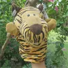 Più nuovo arrivo peluche animale burattini a mano carino tigre mucca pecora leone coniglio scimmia giocattolo regalo dei bambini del capretto 1007 x2