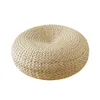 Poduszka / Dekoracyjna poduszka Okrągły Round Pokój Podłogowy Straw Mata Handmade Woven Yoga Seat Poduszka Dining Tatami Pad