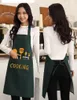 Hand-wiping kitchen Household Cooking Apron Men Women Oil-proof Waterproof Adult Waist Fashion Coffee Overalls Wipe Hand Apron