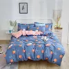 Duvet Cover Wash bawełniana przędza kołdra splot Soft Easy Care USA King Queen Twin Rozmiar (tylko 1 pc) F0347 210420