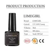 Nagelkunst Kits Limegirl Multiple Farbgel Polnische Set 80 Farben halb dauerhaft UV -LED -Lack Soach Lacquers Basis Top Coat3682636