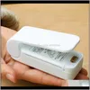 Storage Housekeeping Organization & Gardenkitchen Tool Mini Portable Clip Heat Sealing Hine Home Snack Bag Utensils Gadget Item Clips Drop D