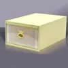 10 Sztuk Buty Pudełka Zestaw Multicolor Składany Przechowywanie Plastikowe Wyczyść Home But Rack Organizer Stack Display Pink Box