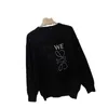 Mens Sweaters Warehouse clothing Autumn and winter new threedimensional letter embroidery Terry loose casual round neck long sleeve sweater for men and J231010