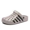 Men Sandals Summer Non-Slip Hole Shoes Home Clogs EVA Garden Male Outside Beach Flat Slippers