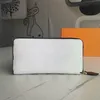 M67234 M67235 Man Portemonnee Creditcard Houder Luxurys Designers Lederen Zippy Portemonnee Lange Vrouwen Mode Clutch Bag Portefeuilles met Doos