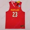 Maryland Terrapins Stats Basketball Jersey NCAA College Ike Cornish Marcus Dockery Xavier Green Graham III Brett Karkus Aidan McCool Arnaud Revaz Simon Wright