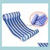 Other Spashg Pools Spas Patio Lawn Home Garden Stripe Sleeping Water Hammock Lounger Chair Floating Bed Outdoor Inflatable Air Mattres