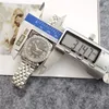31mm orologio maschile orologi meccanici automatici orologi da polso business per uomo Dial in acciaio inox con diamanti