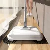 Två i en hand push broom cleaner golv hem kök sopmaskin vindtät mop robot vakuum svepmaskin magisk handtag hushåll