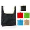 Factory Direct Folding Shopping Bag Oxford Cloth 210D Supermarket Environmental Protection Storage Waterproof Tote Bags2660
