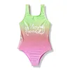 3-16Years Girls Swimsuit Brand Summer Children Swimwear Swimsuits Beachwear Bathing Suits Monokini A364 210702