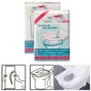 Badaccessoire set 10 stks/tas wegwerpstoelstoel Cover Papiermat voor reizen buitenkamperen Tools badkamer accessoires