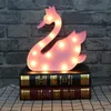 Led Night Light 3 AAA Battery Leds Lamp Home Living Room Decoration Wall Lamps Kids Bedroom Art Modeling Lighting Nights Lights