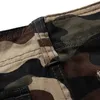 Zomer Heren Camouflage Camo Cargo Shorts Casual Katoen Baggy Multi Pocket Army Military Plus Size 44 Rijbroek Tactical 210713